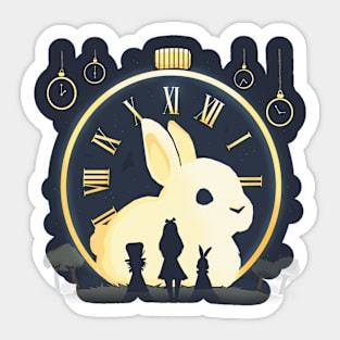 Rabbit Clock Sticker